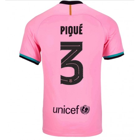 Billiga Fotbollströjor FC Barcelona Gerard Pique 3 Tredje tröja 2020/21 Kortärmad